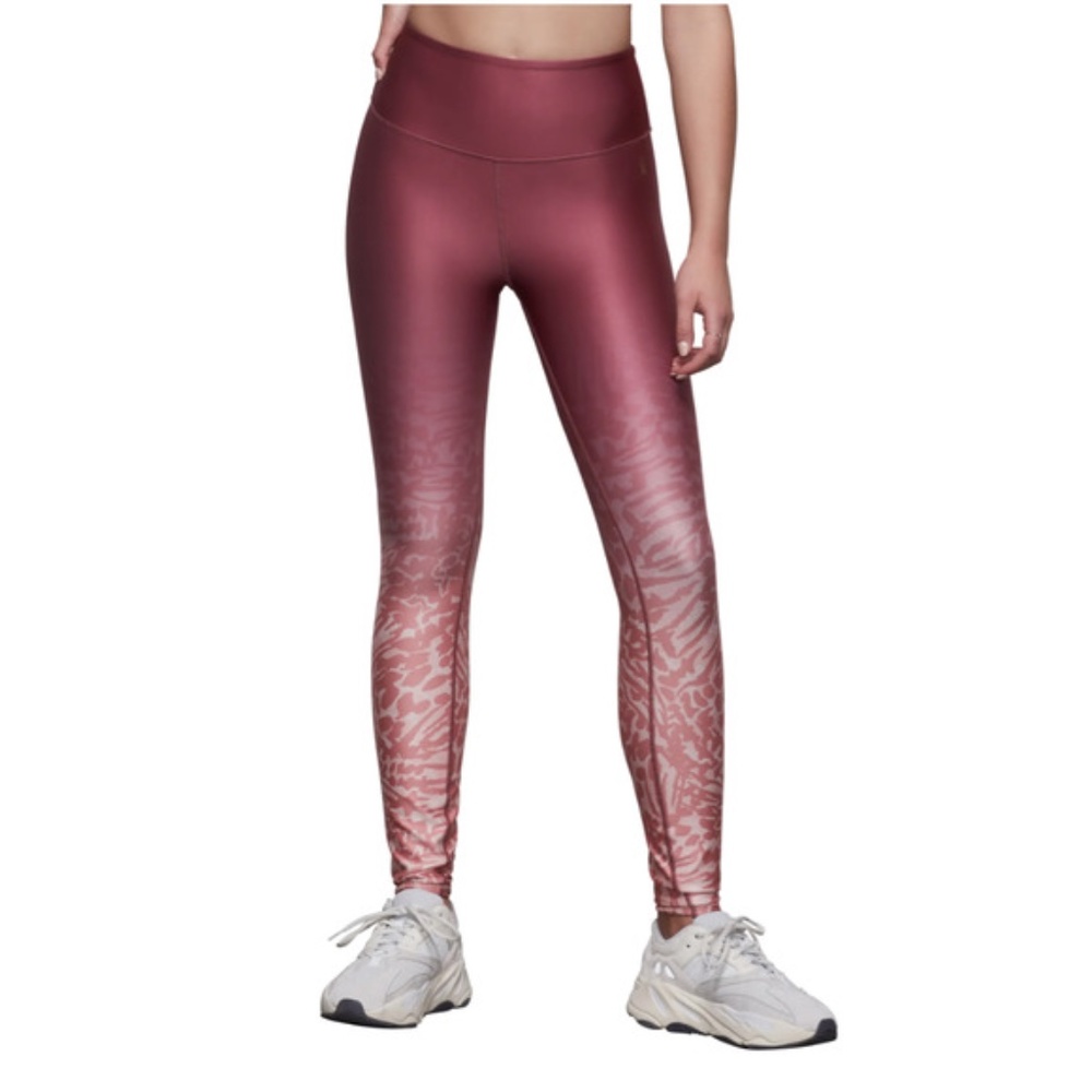 Good American - Ombre Animal Print High Waist Leggings